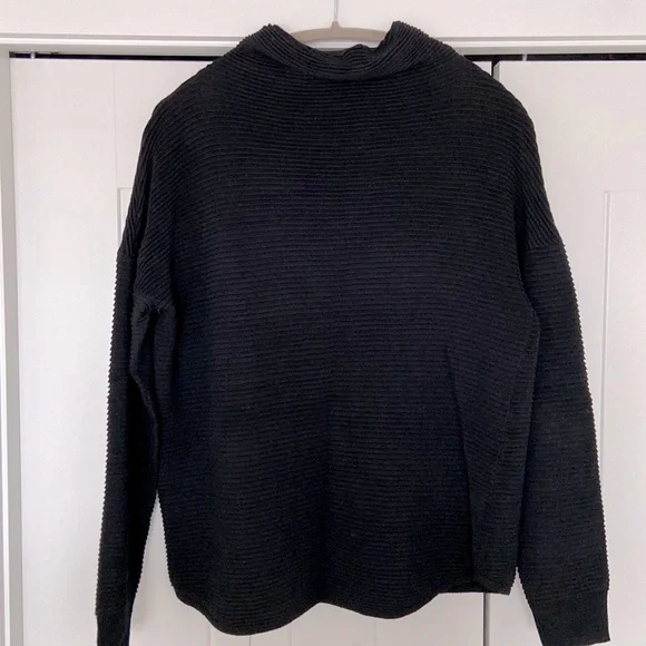 DYNAMITE Ribbed Cowl-neck Sweater | Size L - Picture 4 of 4